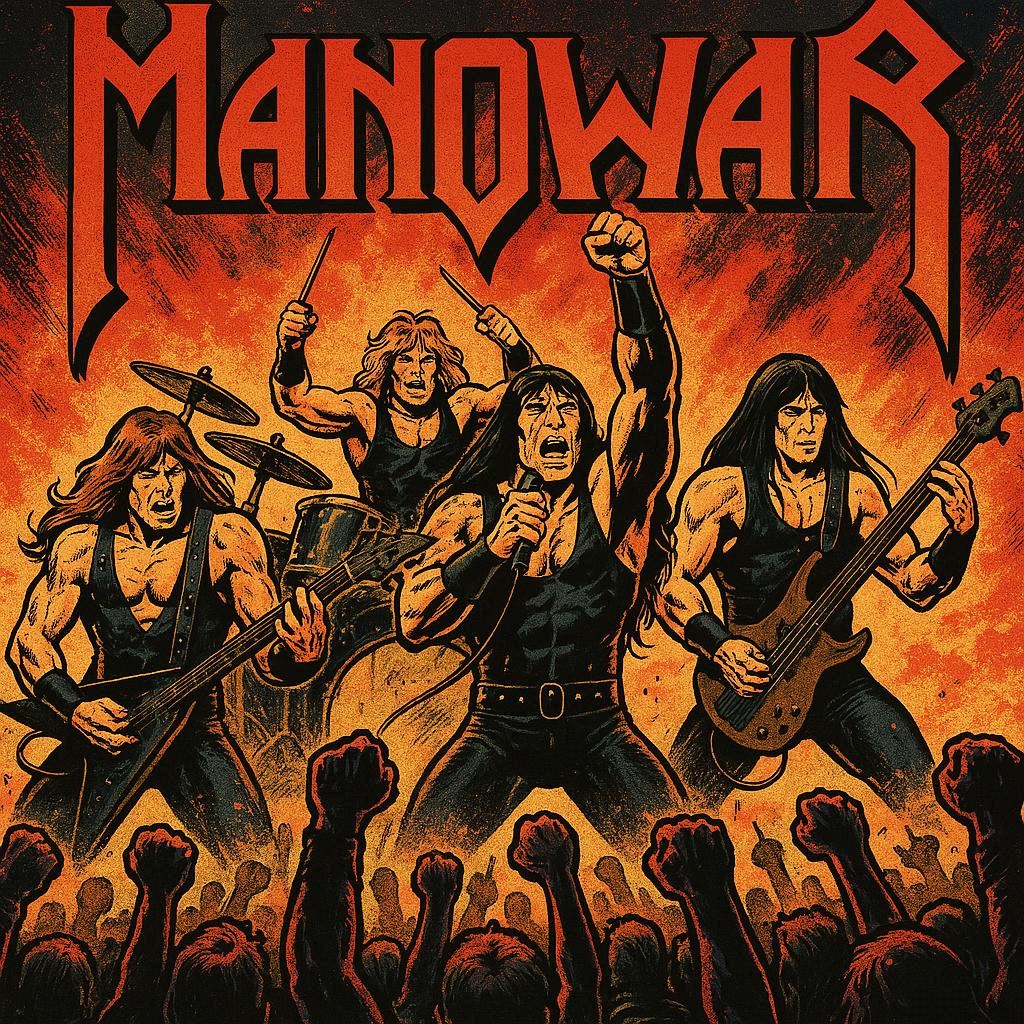 When I was a kid I used to be a huge Manowar fan for maybe 1 or two years. One of my best friend...